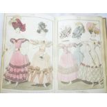 A volume of Townsend's costumes with hand coloured fashion plates, 1829,