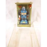 A battery operated Zeroid robot in original box