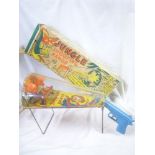 A Marx jungle shooting range game in original box