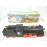 A Japanese battery operated talking train in original box