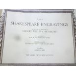 A folio of Shakespeare engravings,