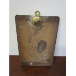 An LNER clipboard with brass fastening