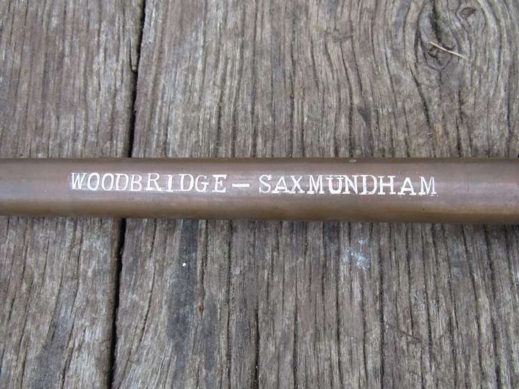 A railway single line staff between WOODBRIDGE & SAXMUNDHAM, - Image 2 of 2