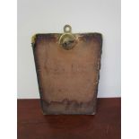 An LNER clipboard with brass fastening