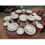 A quantity of Royal Doulton "The Coppice" design dinner wares including tureens