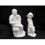 A Spode 'Daddys Girl' figurine by Pauline Shone, together with a 'Joanna' example,