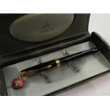 A Parker fountain pen with nip stamped 18k,