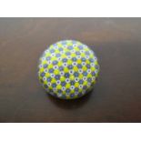 A Saint Louis paperweight "Yellow Kaleidoscope",