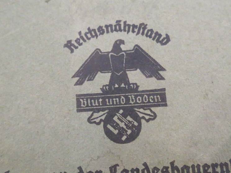 A quantity of WWII and Third Reich Nazi era German agricultural ephemera consisting of "Guide to - Image 2 of 4