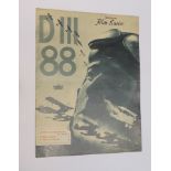 A WWII German Nazi propaganda film programme “DIII 88” c.