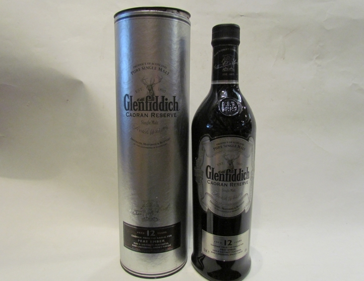 Glenfiddich 12 year old Caoran Reserve single malt scotch whisky,