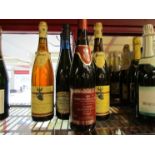 Seven bottles of various wines including 1988 Bretzenheimer Kronenberg,