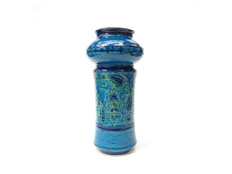 A Bitossi 'Liberty' Pattern ceramic vase. Impressed seal and painted 69/2.