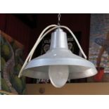 Industrial ceiling light with ceramic fitting