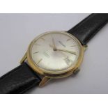 NIVADA: an automatic gent's 18ct gold wristwatch,