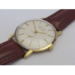 FAVRE-LEUBA: a Convention Chronometre manual wind gent's 18ct gold wristwatch,