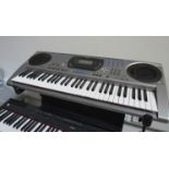 A Casio CTK-671 keyboard with lead,