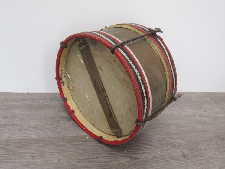 An early 20th Century marching snare drum