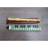 A Hohner Melodica and recorder