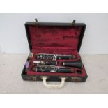 A Selmer of London "Student Console" Bakelite clarinet,