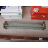 An 18" long three sided gauge glass protector spare,