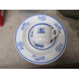 South African Railways chinaware to include dinner plate, soup dish,