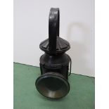 A three aspect B.R/S.R handlamp with reservoir and ceramic burner stamped S.