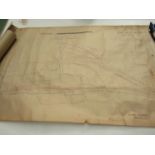 Two 1940's station survey maps,