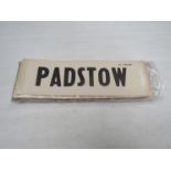 A quantity of wagon labels attributed to PADSTOW