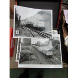 A quantity of black and white photographs of Class 47 (approx.