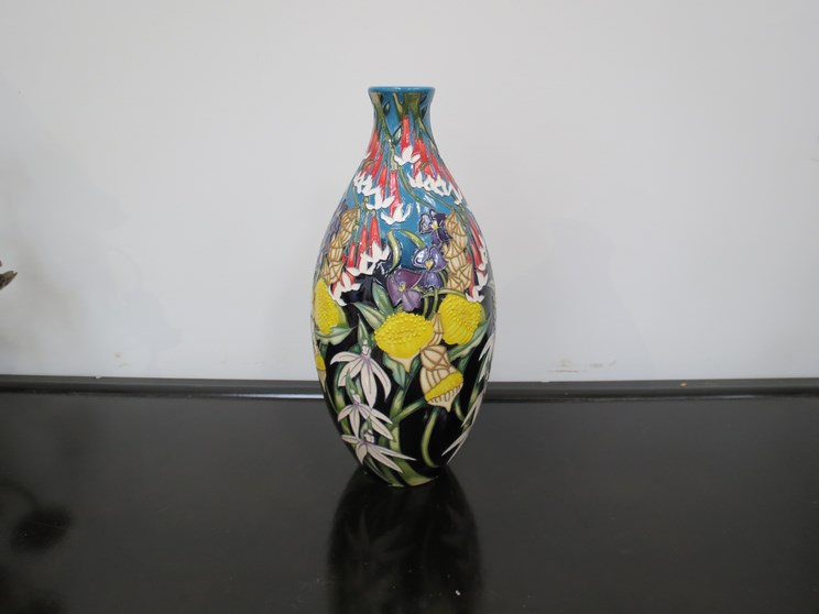 A Moorcroft "Australian Garden" vase (2nd). - Image 2 of 3