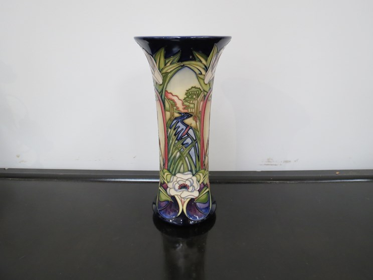A Moorcroft "Fountains Abbey" vase. Signed/gold signed LE33/250. Designed by Philip Gibson. - Image 2 of 3