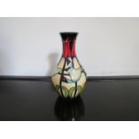 A Moorcroft "Bluebird" vase (graded). Signed E 3.0/35. Designed by Nicola Slaney.