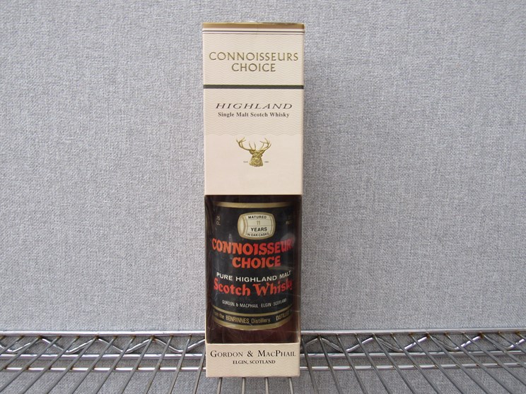 Benrinnes 1960's bottling 11 year old Gordon and MacPhail Highland Scotch whisky in box,