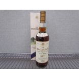 The Macallan 18 year single Highland Malt Scotch whisky, distilled 1977,