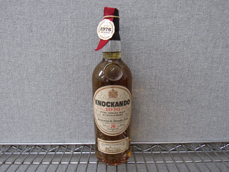 Knockando 1976 pure single Malt Scotch whisky, Justerini & Brooks Ltd,