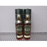 Glen Ord 12yrs old single Malt Scotch whisky, 70cl x 2,