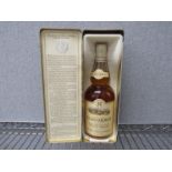 Glen Moray 12 year old single Malt Scotch whisky Highland Regiments with tin,