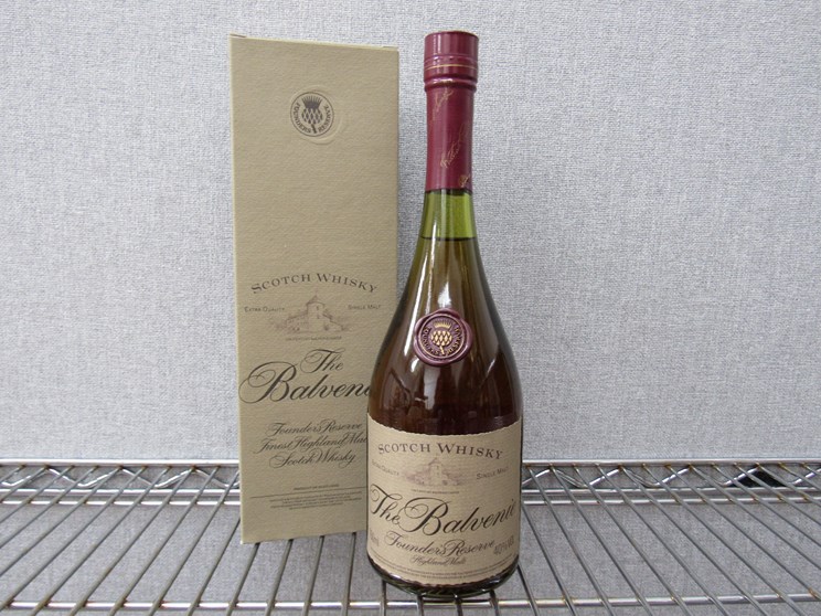 The Balvenie Founders Reserve Scotch whisky - Cognac style bottle, boxed,