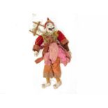 A mid 20th Century Oriental puppet in traditional dress approximately 70cm long