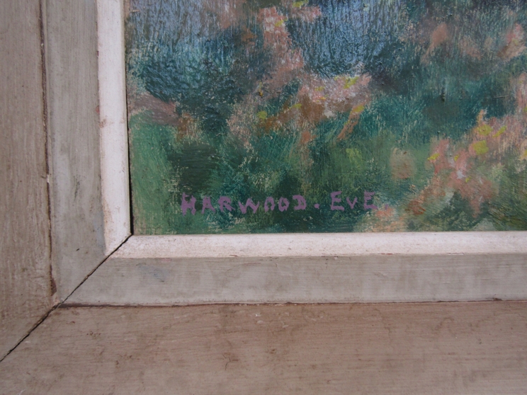 HERBERT FREDERIC HARDWOOD EVE (1891-1989) A framed oil on board, - Image 2 of 2