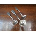 A Holland, Aldwinkle & Slater silver sauce ladle, London 1897,