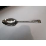 A Hester Bateman George III silver tablespoon, London 1789.