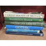 Five volumes including British Cathedrals, Gothic Architecture, Great Houses of Britain,