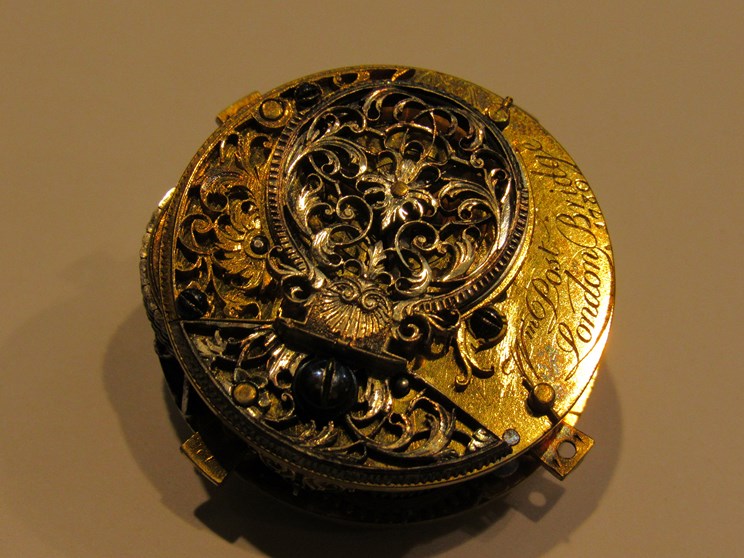 A mid 18th Century gold and enamelled pocket watch by William Post, London, - Image 2 of 9