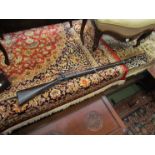 A 19th Century two band percussion carbine, maker's name indistinct,