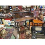 A 17th Century Italian walnut and yew enclosed writing desk,