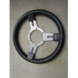A Montney GT leather steering wheel