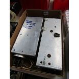 Two Lucas Cosworth spark boxes suitable for crank triggered ignition system