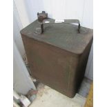 A 1945 WD fuel can